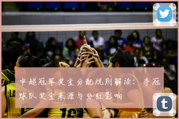 中超冠军奖金分配规则解读：夺冠球队奖金来源与分红影响